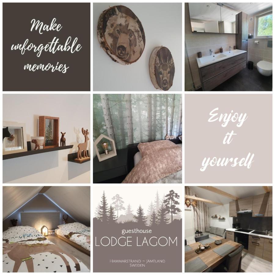 Luxury Guesthouse 'Lodge Lagom' - Hammarstrand-Jaemtland Eksteriør billede